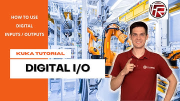 KUKA Digital Inputs / Outputs, using digital signals, I/O explained
