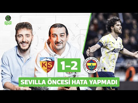 Kayserispor 1 - 2 Fenerbahçe | Serhat Akın, Berkay Tokgöz