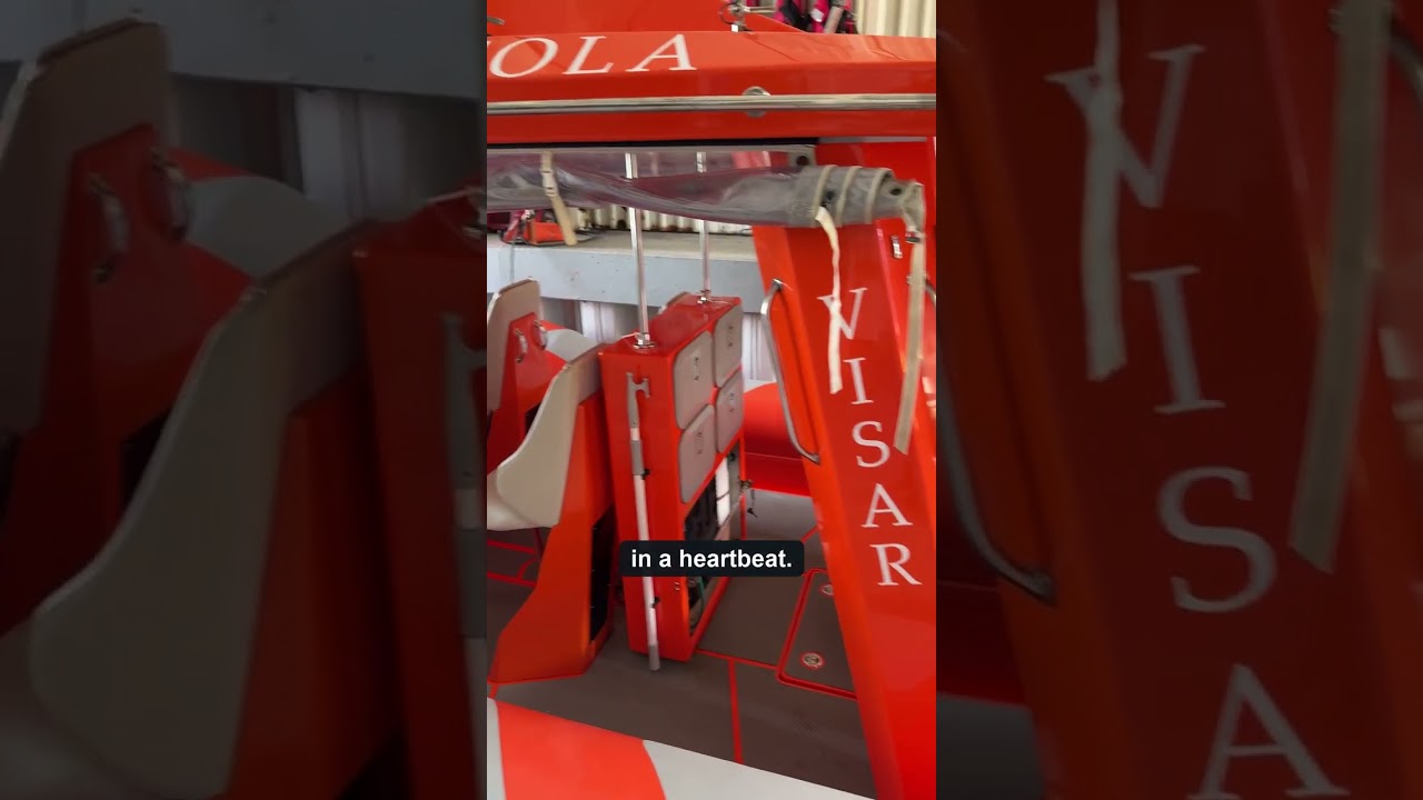 ⁣Inside VISAR’s rescue boat: purpose-built equipment and the people behind every callout.