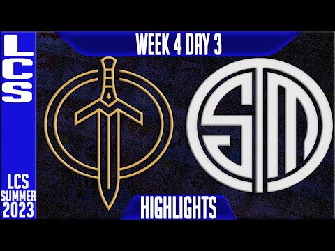 TSM vs GG Highlights | LCS Summer 2023 W4D3 | Team Solomid vs Golden Guardians