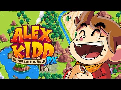 ALEX KIDD in Miracle World DX - Gameplay em PT-BR 4K 60 FPS