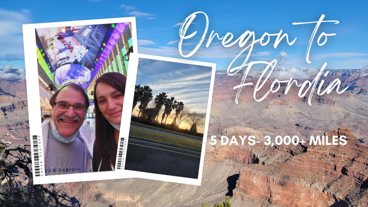 Oregon to Florida the cross country drive
