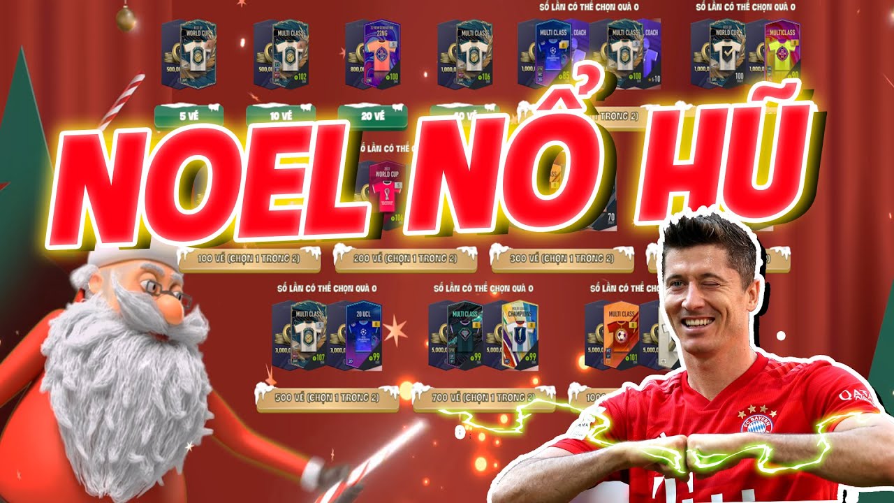 FIFA ONLINE 4 | NOEL SỚM , NỔ HŨ VỚI 1000 VÉ VÒNG QUAY THẾ GIỚI !!!