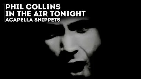 Phil Collins - In The Air Tonight (Acapella Snippets)