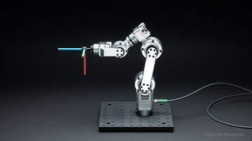 Singularity crossing with the world’s smallest industrial robot arm