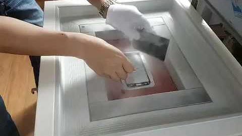 lcd separator freezing machine for S6 edge curved screen