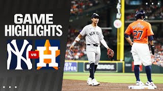 Yankees vs. Astros Game Highlights (3\/29\/24) | MLB Highlights