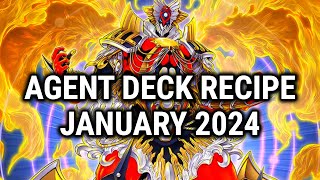 AGENTS DECK RECIPE (January 2024) | Yu-Gi-Oh! TCG