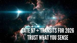 Information Gate 57 + Transits for 2026 | Trust What You Sense Update