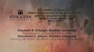The Matter of Black Lives New Approaches to the Present