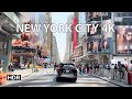 Driving new york city 4kr  midtown manhattan  usa