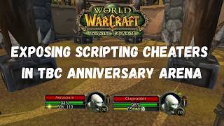 Scripting is starting to poison TBC arena | Exposing scripting cheaters in TBC Anniversary screenshot 5