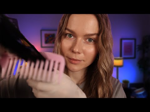 ASMR Scalp & Hair Treatment RP!  Soft Spoken, Personal Attention