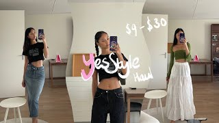 Yesstyle haul 🌼 affordable trendy tops & skirts