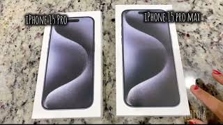 Revealing iPhone 15 Pro & Pro Max Unboxing
