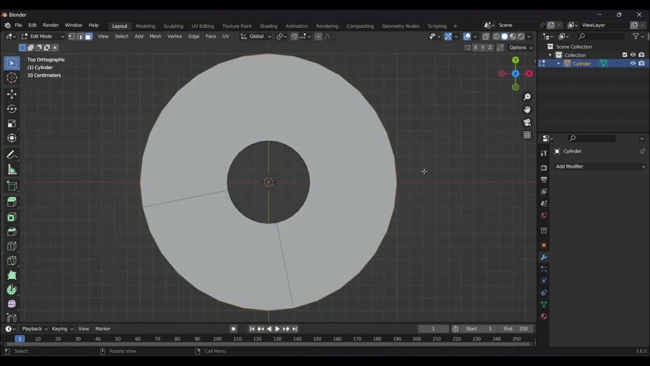 blender disc tutorial YouTube