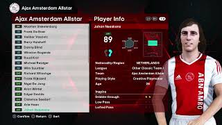 AJAX ALL TIME CLASSIC Facepack PES 2021-SPFL2023-SPFL2024