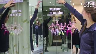 Interactive Dielectric Mirror powered by DISPLAX SKIN touch technology