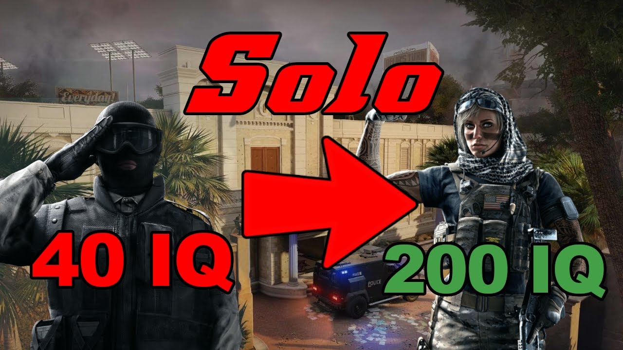 3 SOLO Strats to DOMINATE Solo Queue Ranked in Rainbow Six Siege - YouTube