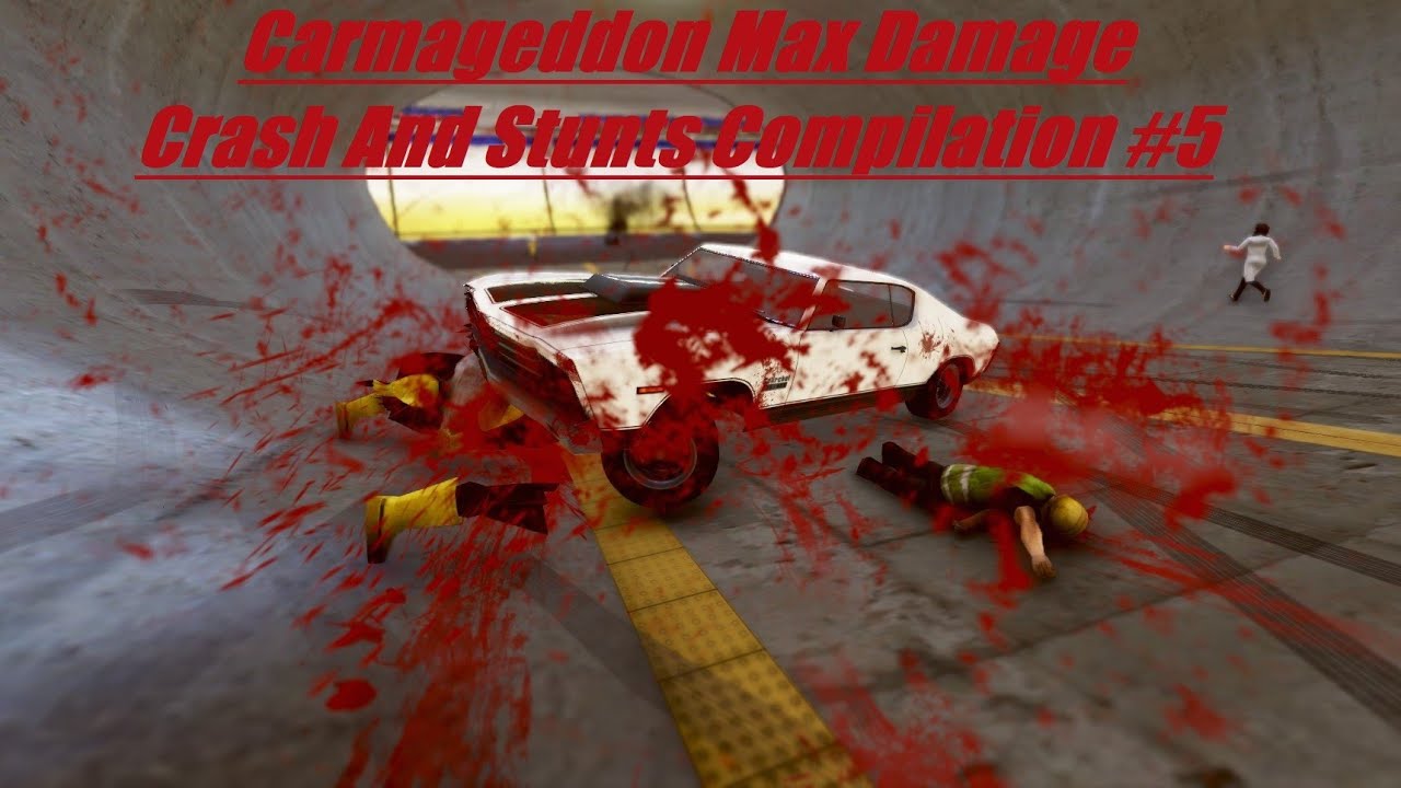 Carmageddon Max Damage Crash And Stunts Compilation #5