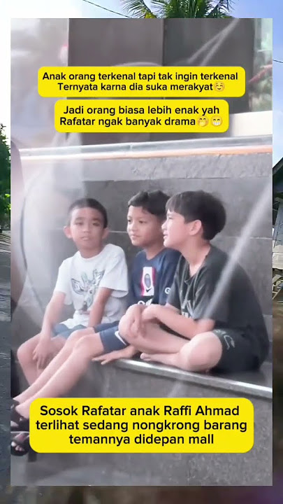 Keren bangat sih Rafatar #rafathar #rafatarmalikahmad #raffinagita #ransfamily