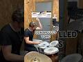 16th note tom fill Control, flow and kick coordination #drums #drumfill #tomfill #drumlesson #shorts