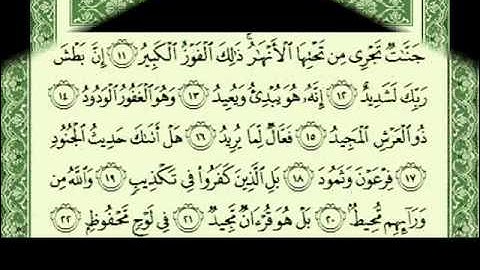 ناصر القطامي - سورة البروج