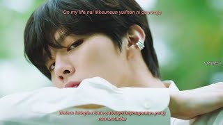 [SUB INDO] KIM WOO SEOK - 'RED MOON' Lirik Terjemahan / Indo Sub