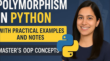 Polymorphism in python with practical examples and notes | Master oops concepts