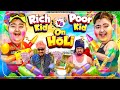 Rich kid vs poor kid on holi  kaptain kunwar