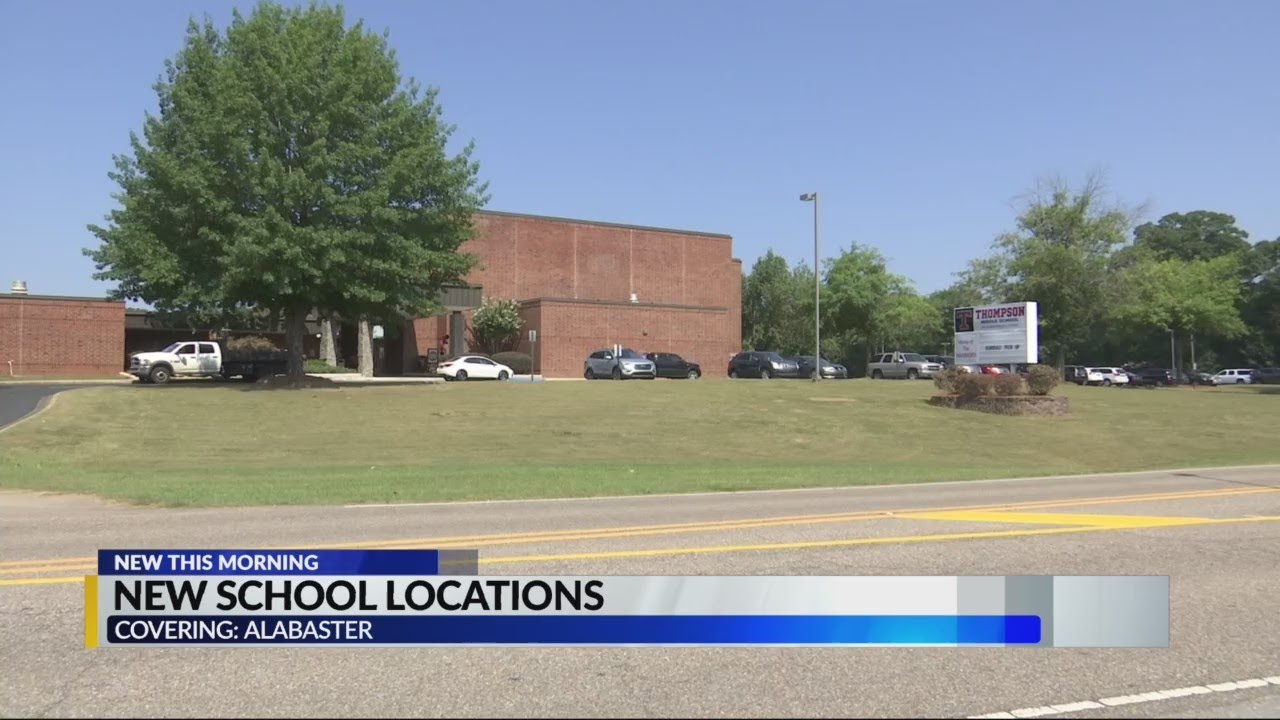 Alabaster schools moving locations YouTube