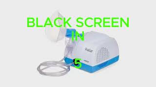 Nebulizer Sound for Relaxing/Sleeping - 8h (Black Screen)