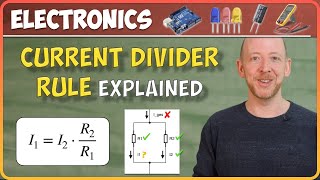 Brief explanation: The current divider rule in branched circuits | Study Electronics