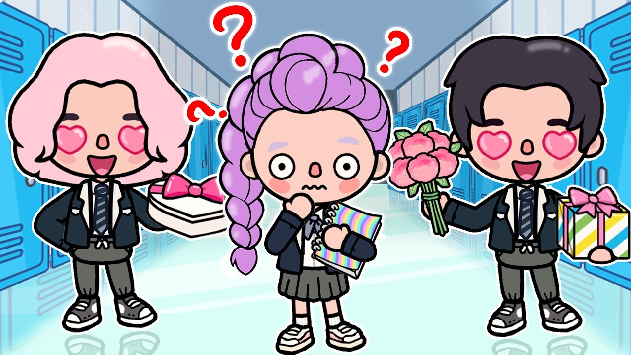 Кого выберет Руми? 🤔 Романтика или любовный треугольник Джину | История жизни Токи | Тока Бока