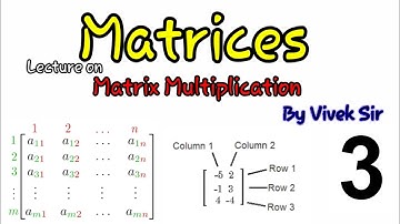 Matrix Multiplication Part III by Vivek Tiwari