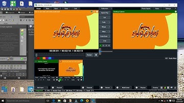 How to use vimix and videopsalm in live presentation