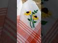 Hand embroidery #sunflower