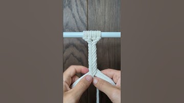 MACRAME FISHTAIL BRAID #macrametutorial #fishtailbraid #macramebeginners