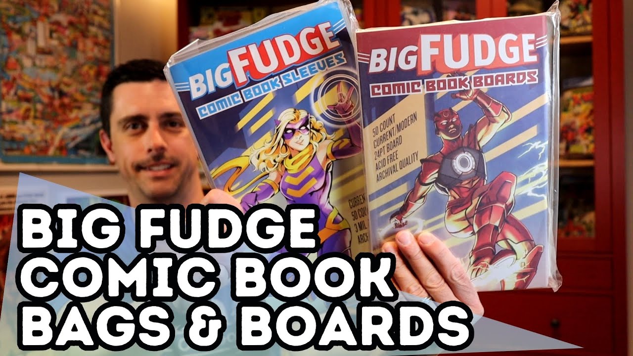 Big Fudge Comic Book Bags & Boards YouTube