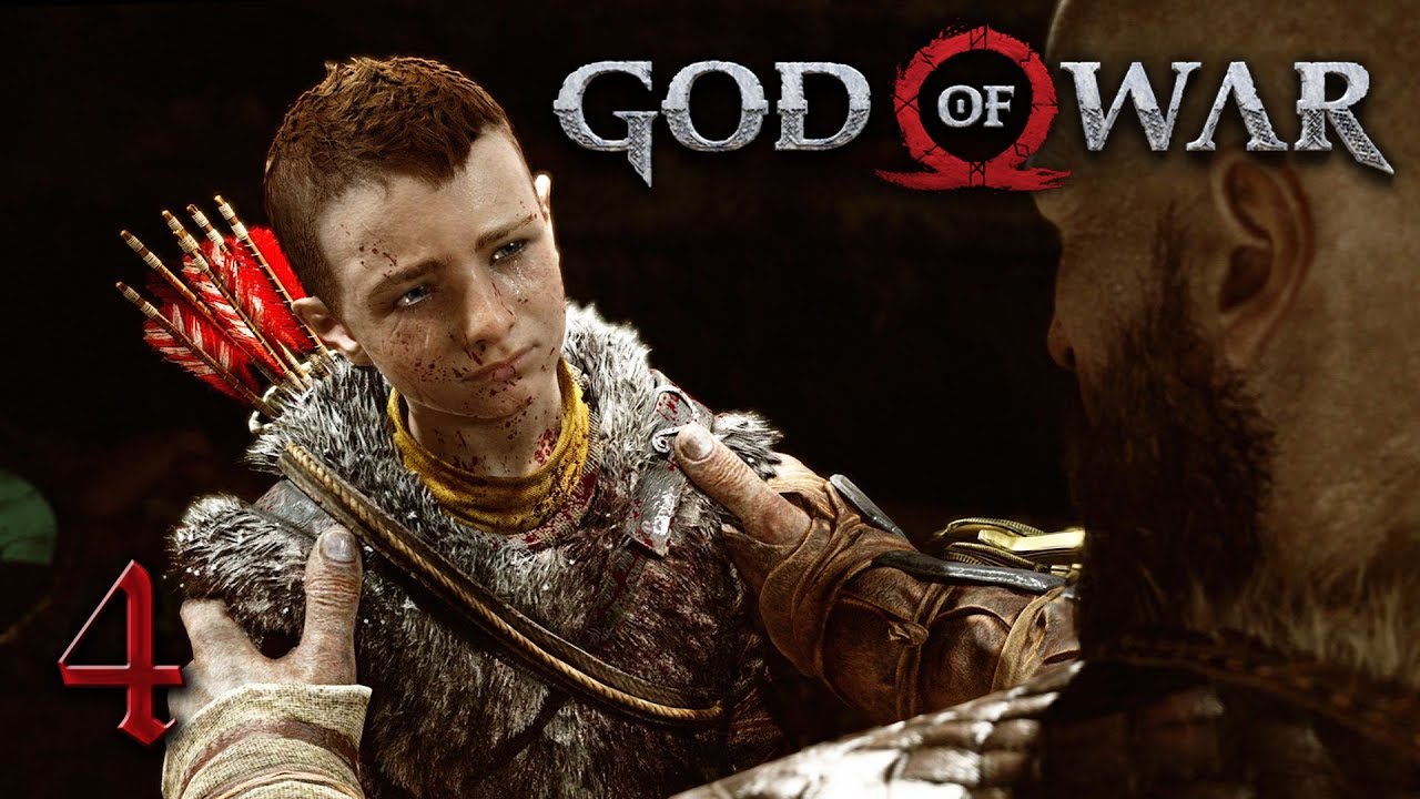 GOD of WAR #4 | Atreus matou pela primeira vez | Gameplay Playthrough PS4 PT/EN god of war 1