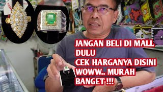 Masuk akal !! Cincin berlian disini berkualitas dari zamrud columbia sampai berlian banjar