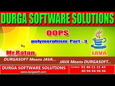 Corejava -OOPs-Polymorphism Part