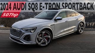 503HP 2024 AUDI SQ8 E-TRON SPORTBACK mountain drive - Is it good enough for the EV market today?