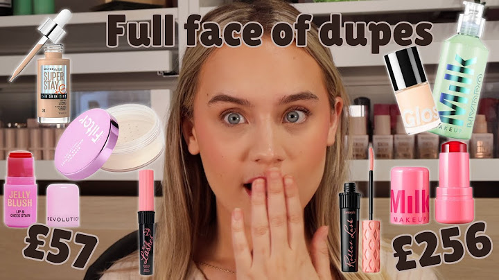 ¡57 £ vs. 256 £! UNA CARA COMPLETA DE IMITACIONES DE MAQUILLAJE: PRUEBAS DE IMITACIONES DE FARMAC...