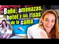 Baño, amenazas, hotel y las risas de la cama - robot