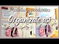 Pared Escolar. Ideas para organizar las mochilas y cosas de la escuela. Tips para organizar escuela