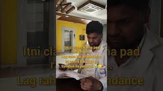 MBBS Reality 😭 Attendance vs Syllabus 🥲 #ytshorts