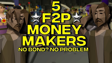 I Tested 5 F2P Money Makers in OSRS