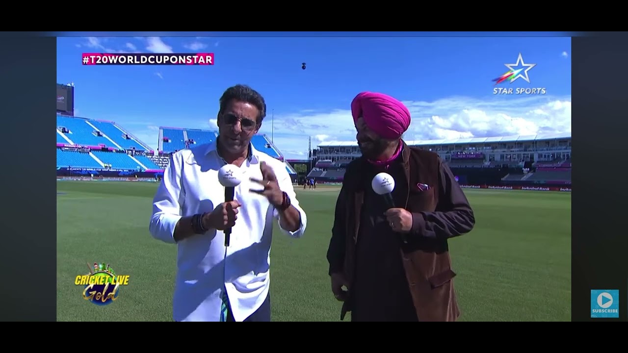 Wasim akram got angry on his team with navjot singh siddhu. All Credit goes to star sports owner