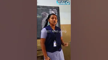 பவதாரணியின் தமிழ் பேச்சு | School girl | Tamil 😎📢👌